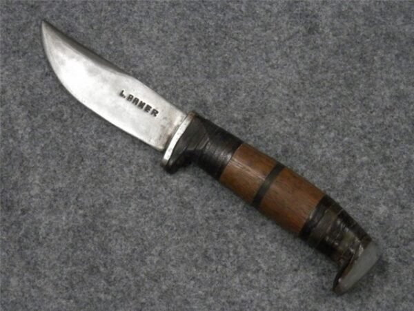 US WWII BAKER FIGHTING KNIFE w/SCABBARD (VERY RARE for sale