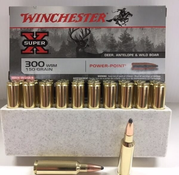 Winchester 300 WSM 150gr Power-Point FOR SALE