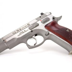 CZ 75 B 9mm Pistol with High Polished Stainless Finish