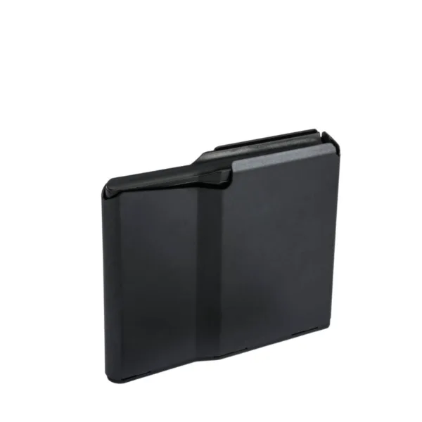 Expertly designed for reliable feeding, this 5 round steel magazine carries a black finish
